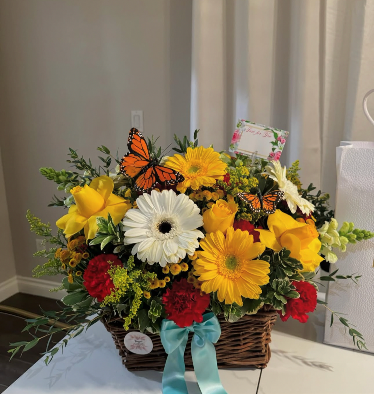 Butterfly Sympathy Basket