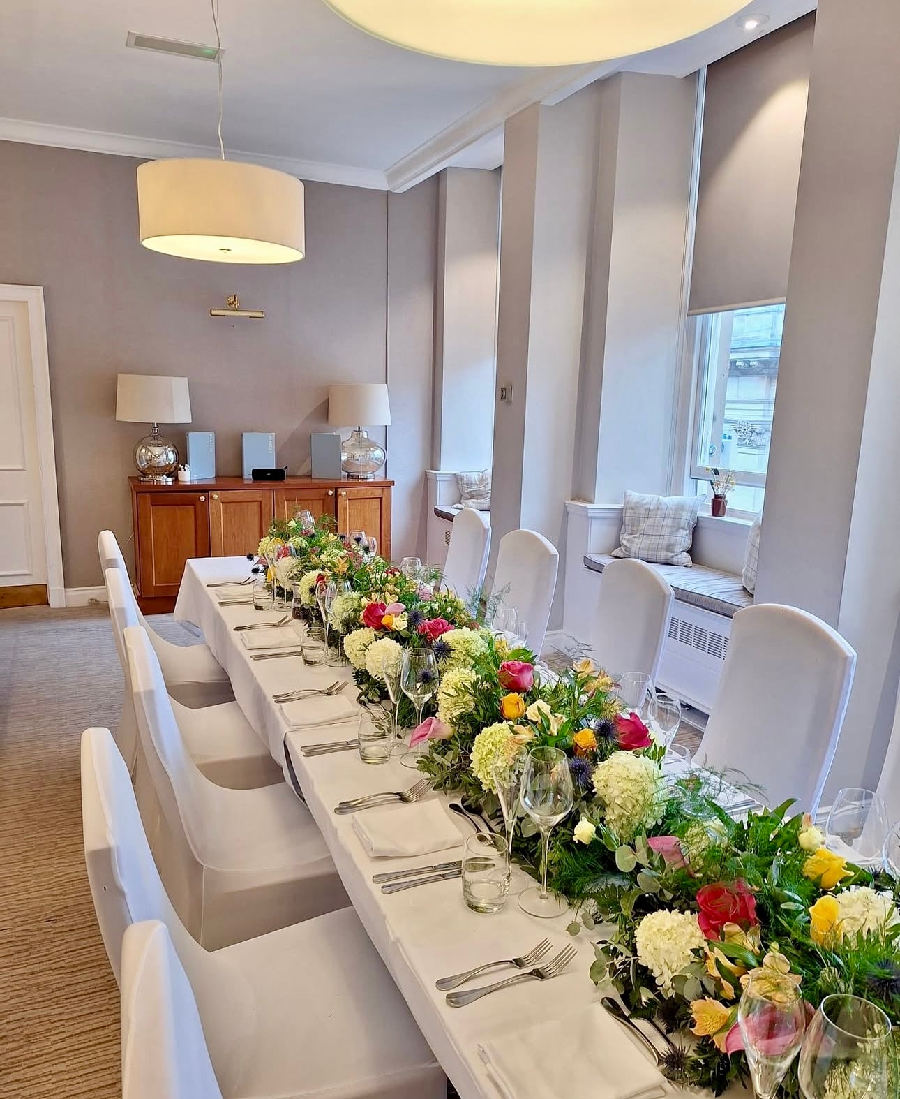 Table Floral Runner