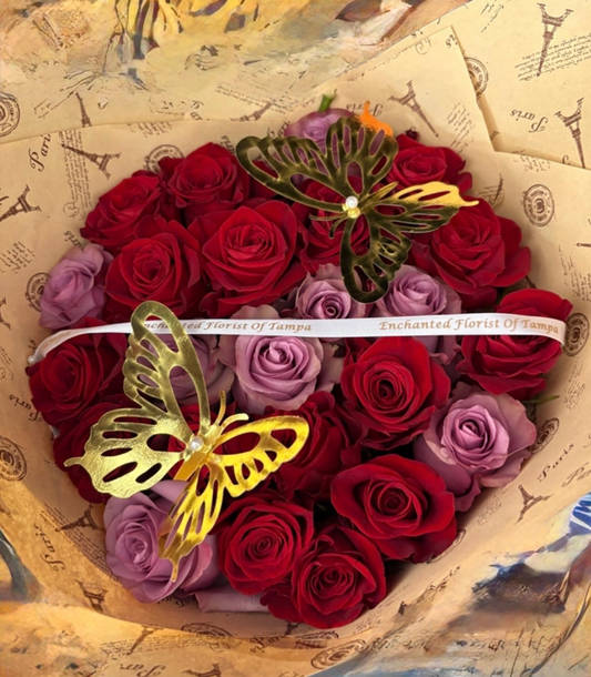 24 Paris Wrap Bouquet