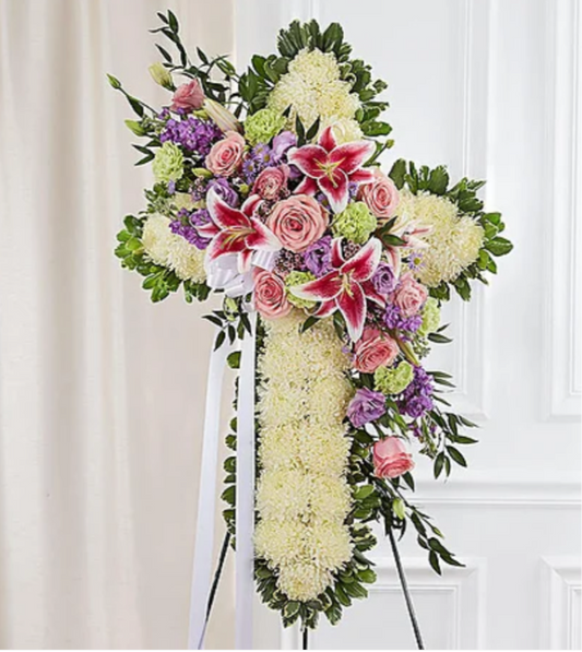 Prayer Cross Wreath